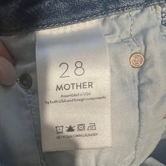 MOTHER Denim - High Waisted Looker - Wash, What I had before I had you - Size 28 - Picture 5 of 6